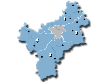 Karte Bayreuth Landkreis